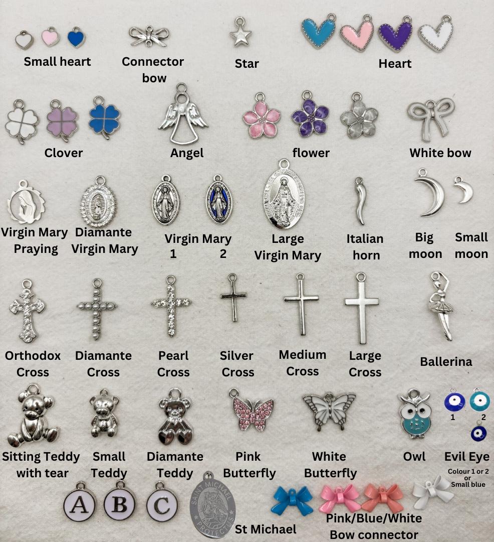 St Francis, St Anthony Catholic baby keepsake pin