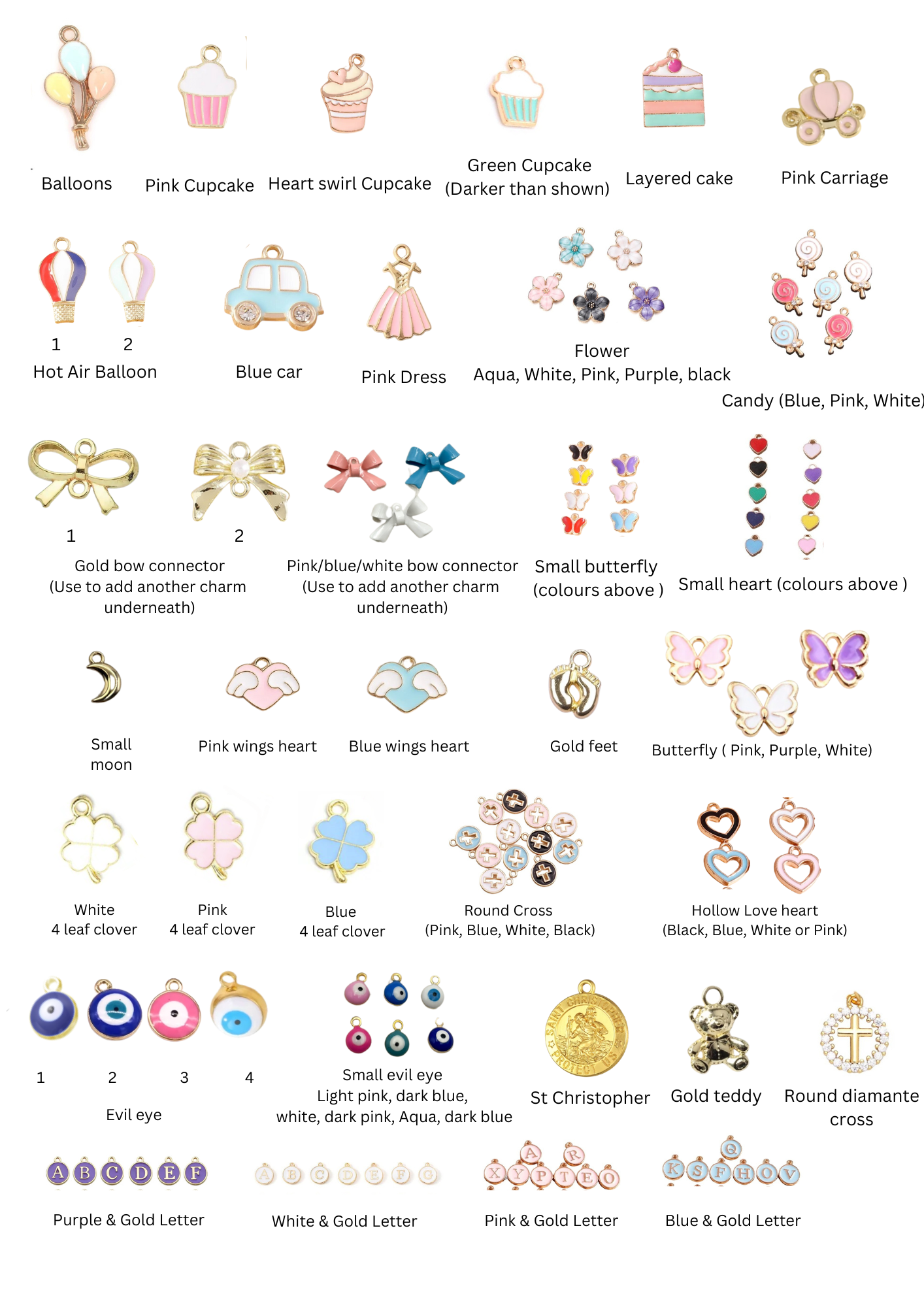 Personalised Gold Diamante half-moon Baby Keepsake Safety pin brooch