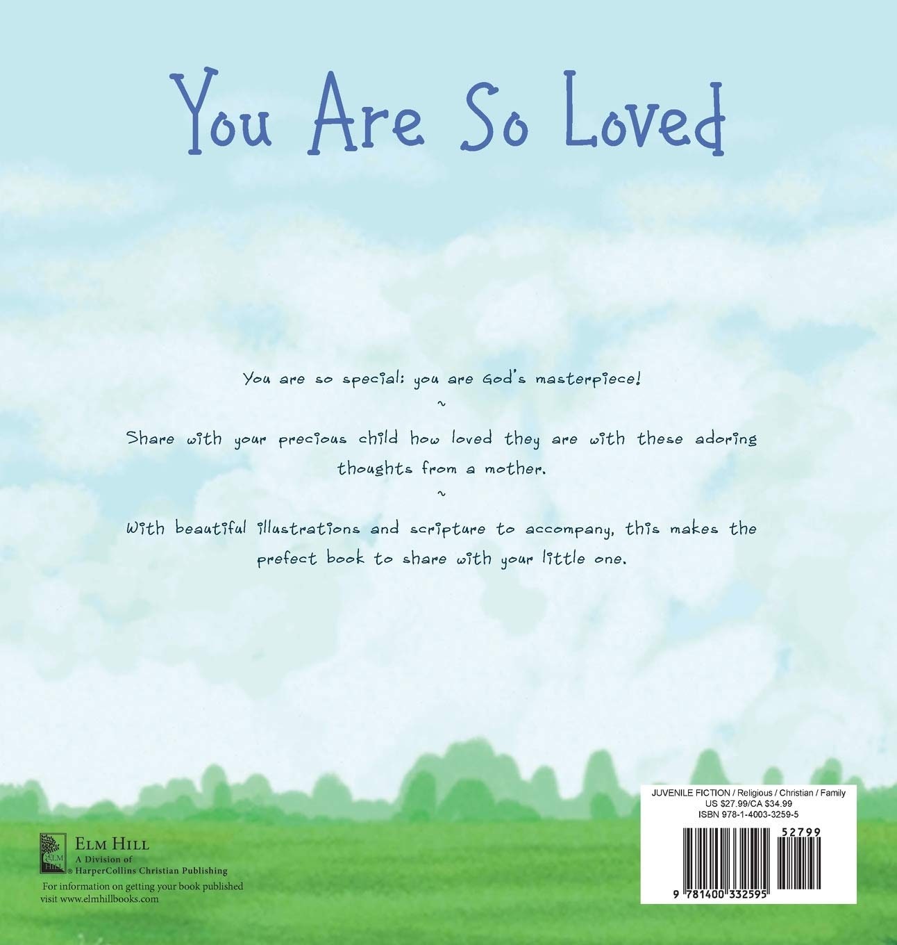 Christian Baby Book — “You Are So Loved” | Baptism / Dedication Gift, Scripture for Babies