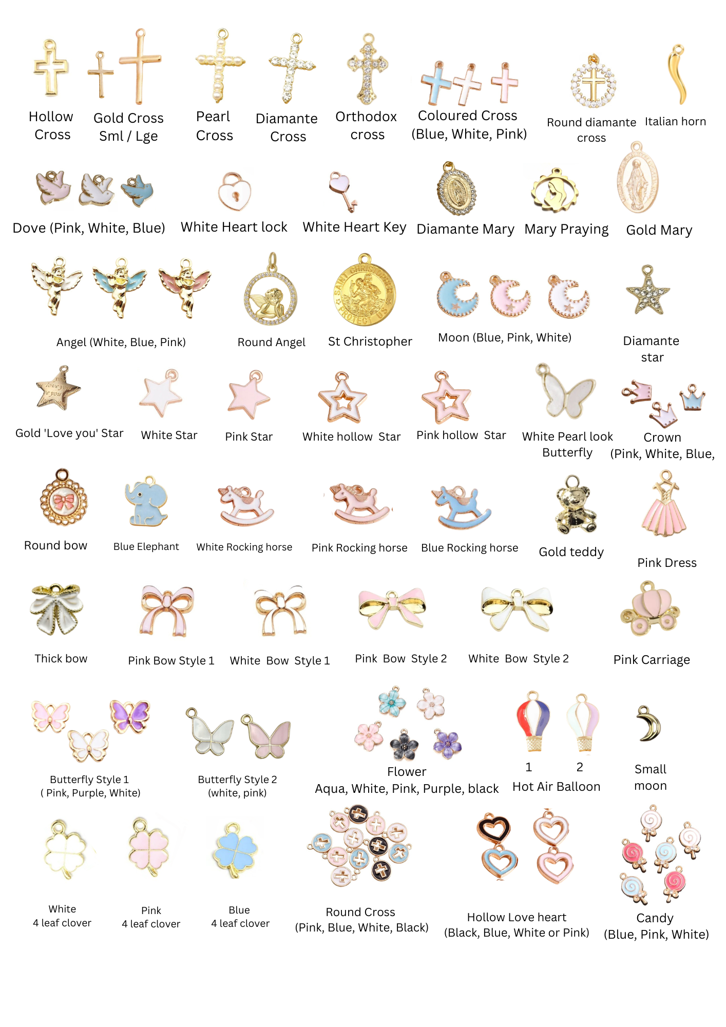 Add on's for purchased Keepsake pin