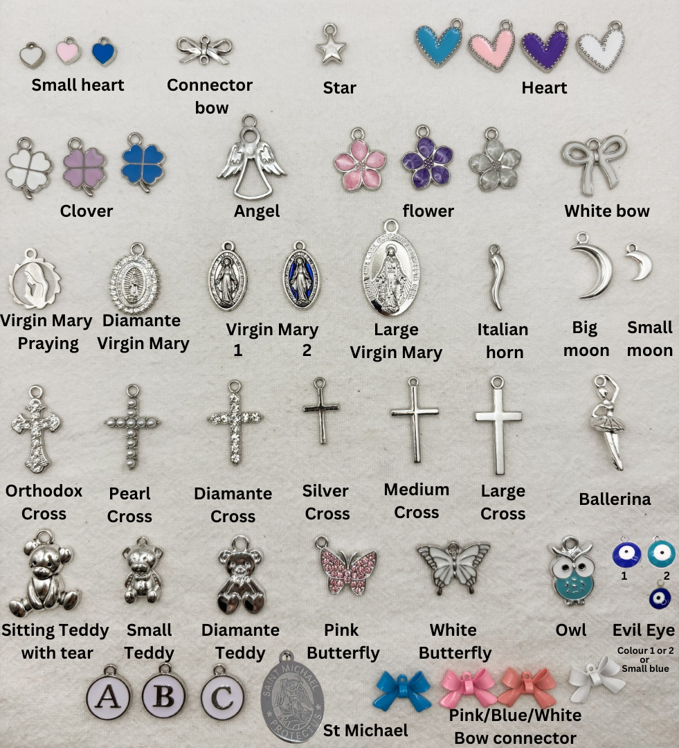 Add on's for purchased Keepsake pin
