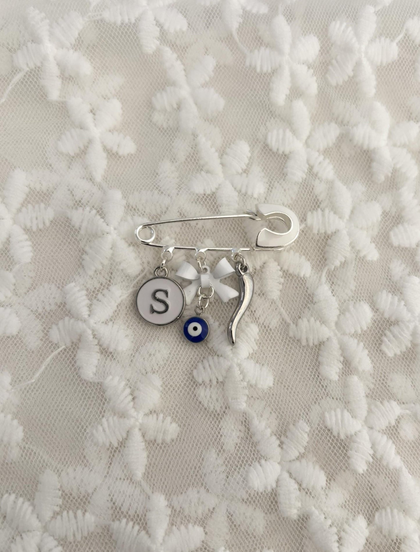 Personalized Silver Baby Keepsake Pin | Unique Baptism,  Christening, Baby shower Gift