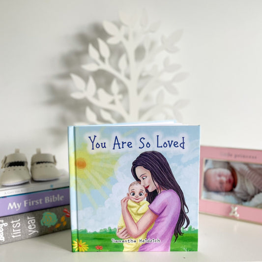 Christian Baby Book — “You Are So Loved” | Baptism / Dedication Gift, Scripture for Babies