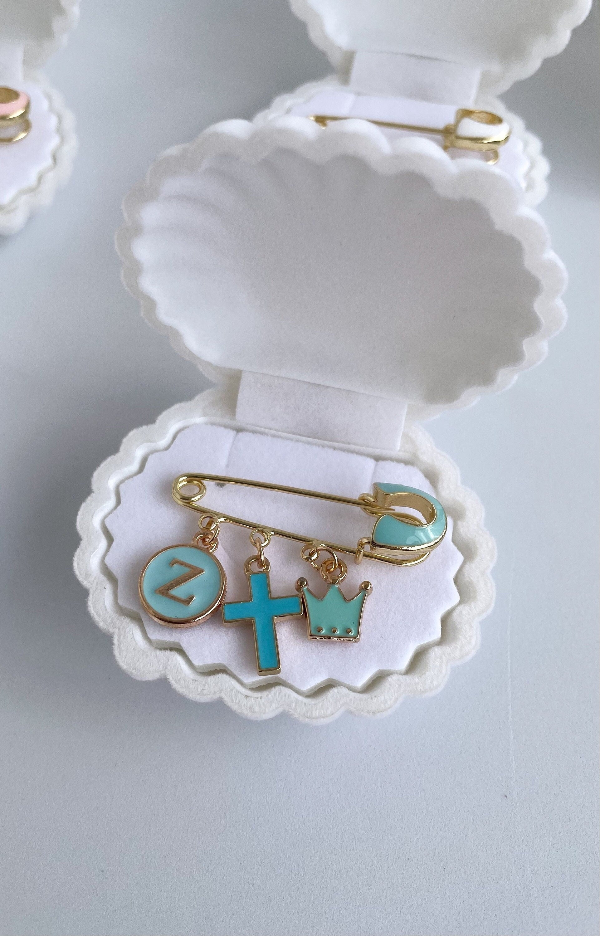 Baby keepsake pin, Baby keepsake gift, Catholic baby gift, Baptism gift, Christening gift, Confirmation gift, newborn gift