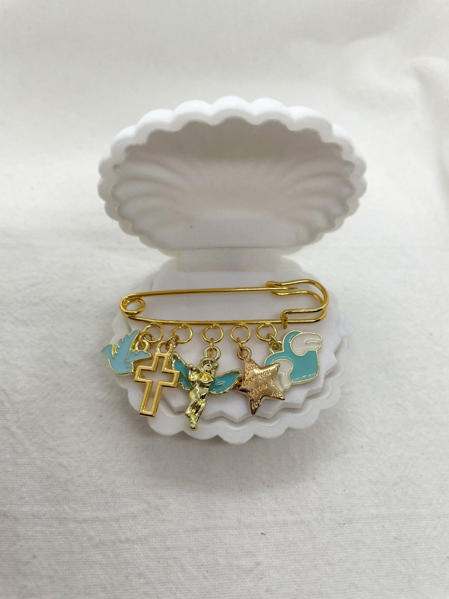 Personalized Memorial Keepsake Brooch: Angel Baby Remembrance Gift