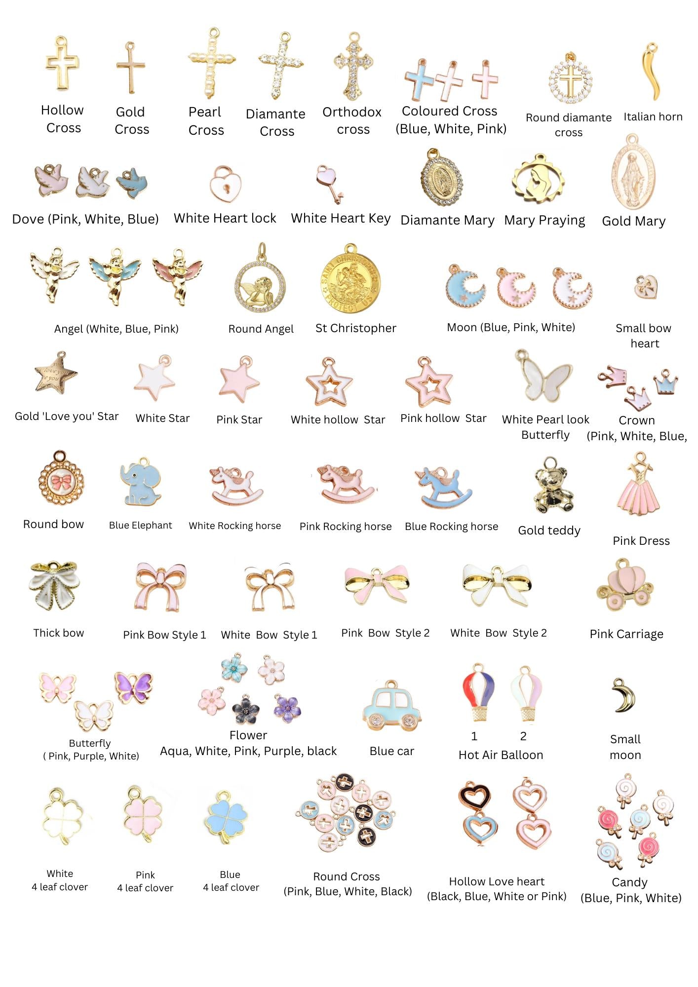 Personalized 1st Birthday Keepsake Pin: Gold Safety Pin with Charms